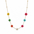 Collier Summer Flowers