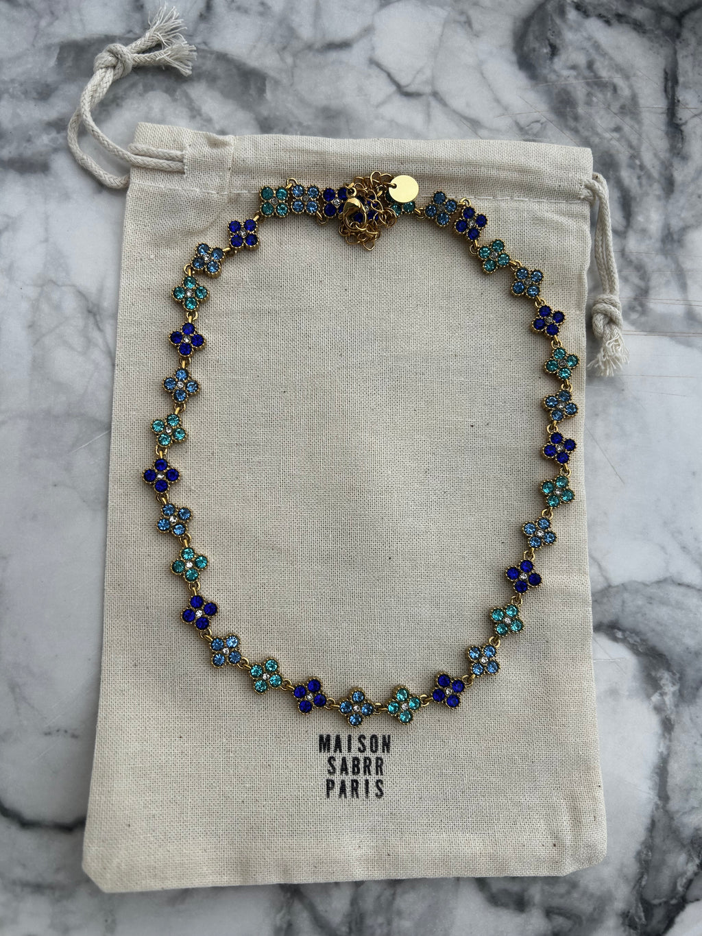 Collier Ania Bleu