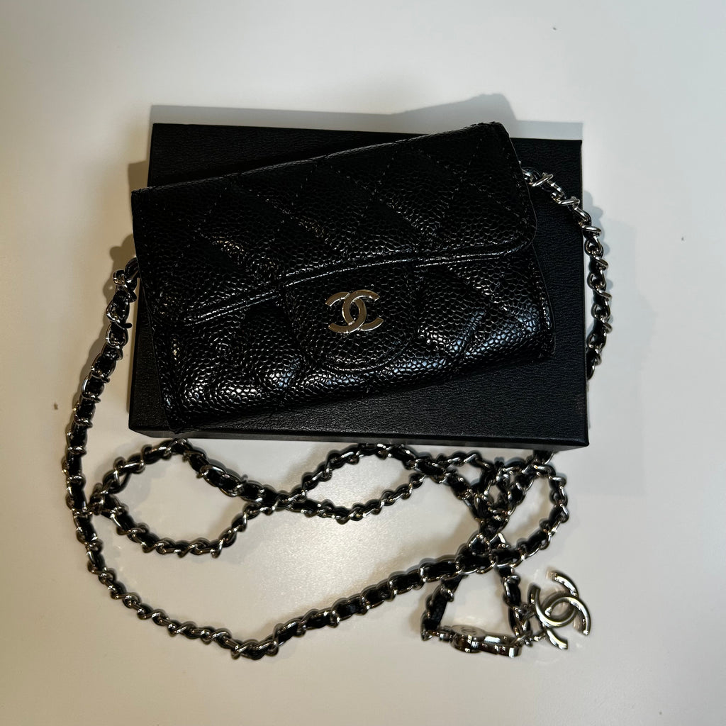 Chacha bag black silver