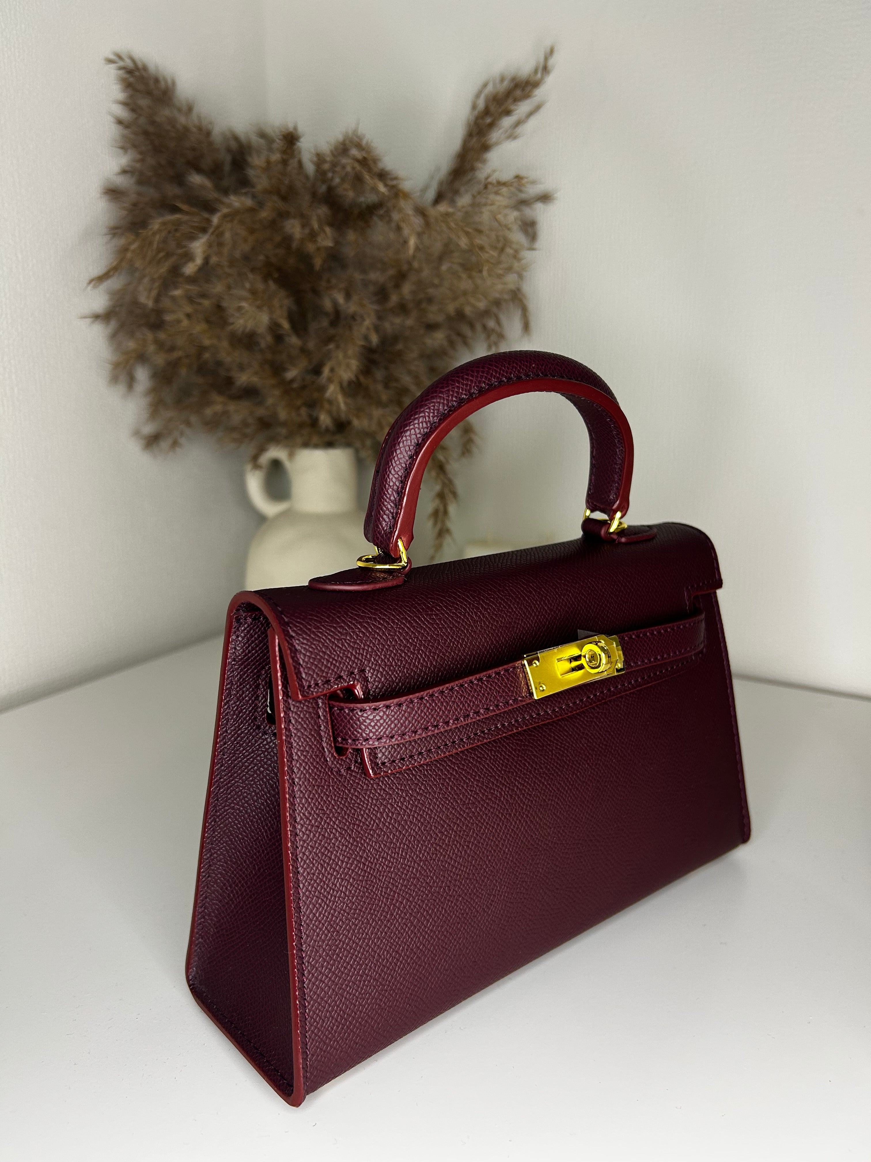 Amhar bag 22 bordeaux