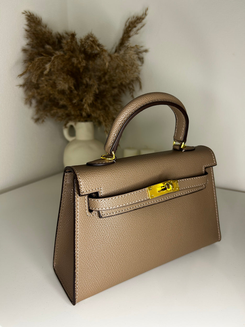 Amhar bag 22 taupe