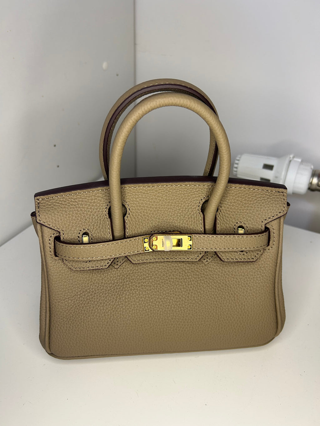 Mimi bag taupe 20 cm