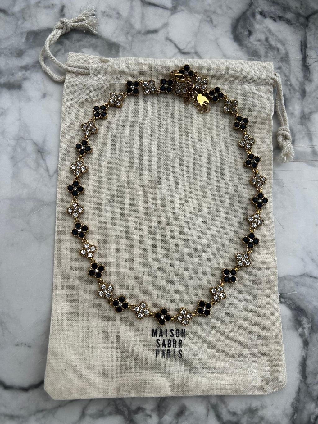 Collier Ania Noir&Blanc