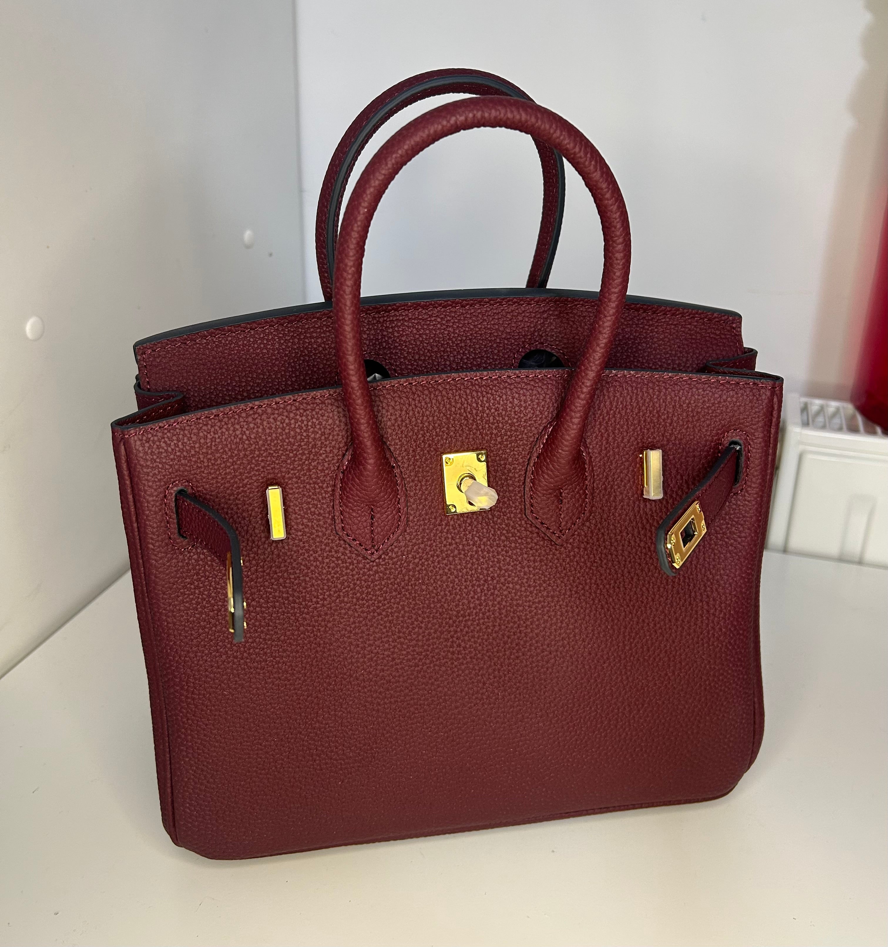 Mimi bag bordeaux 25 cm