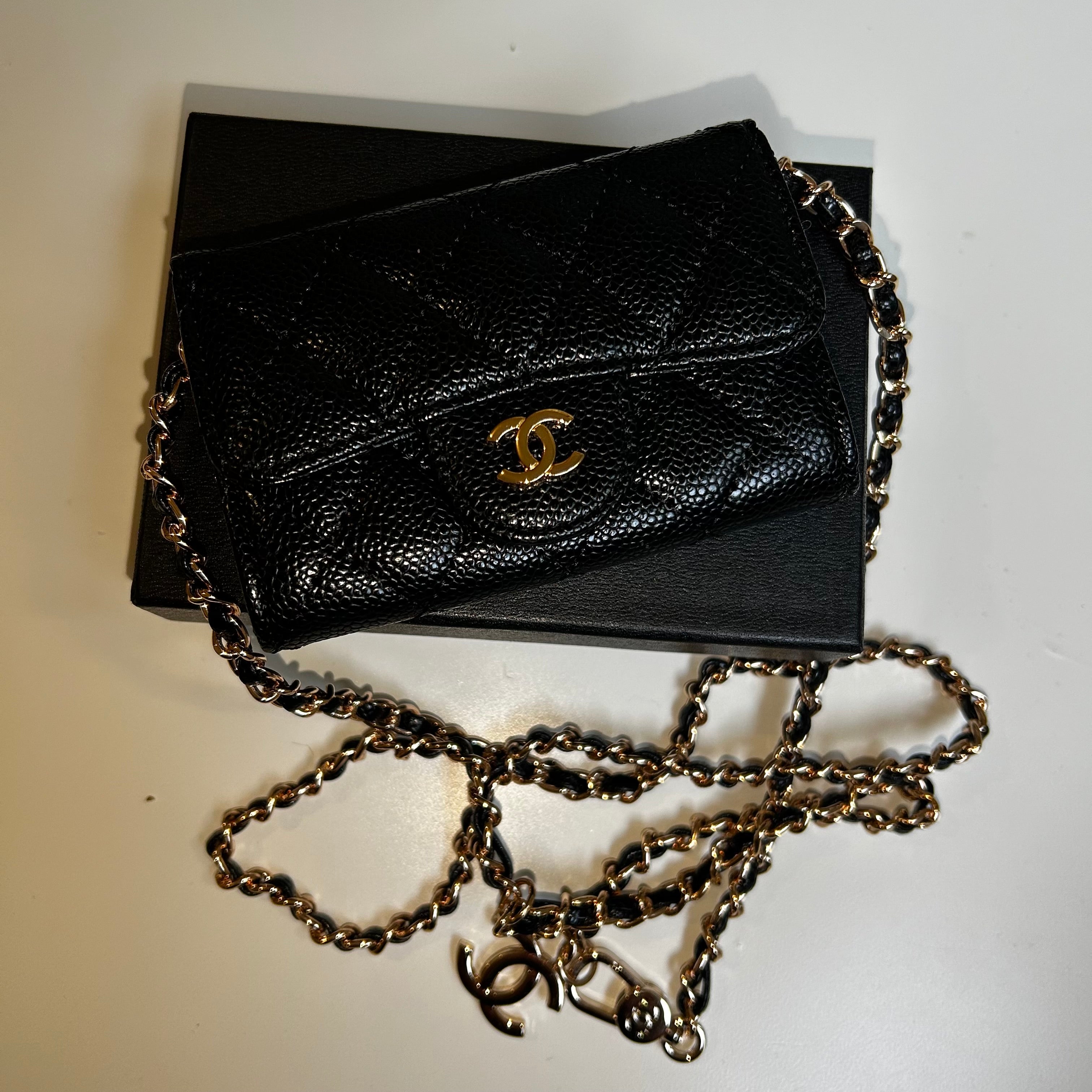 Chacha bag black gold