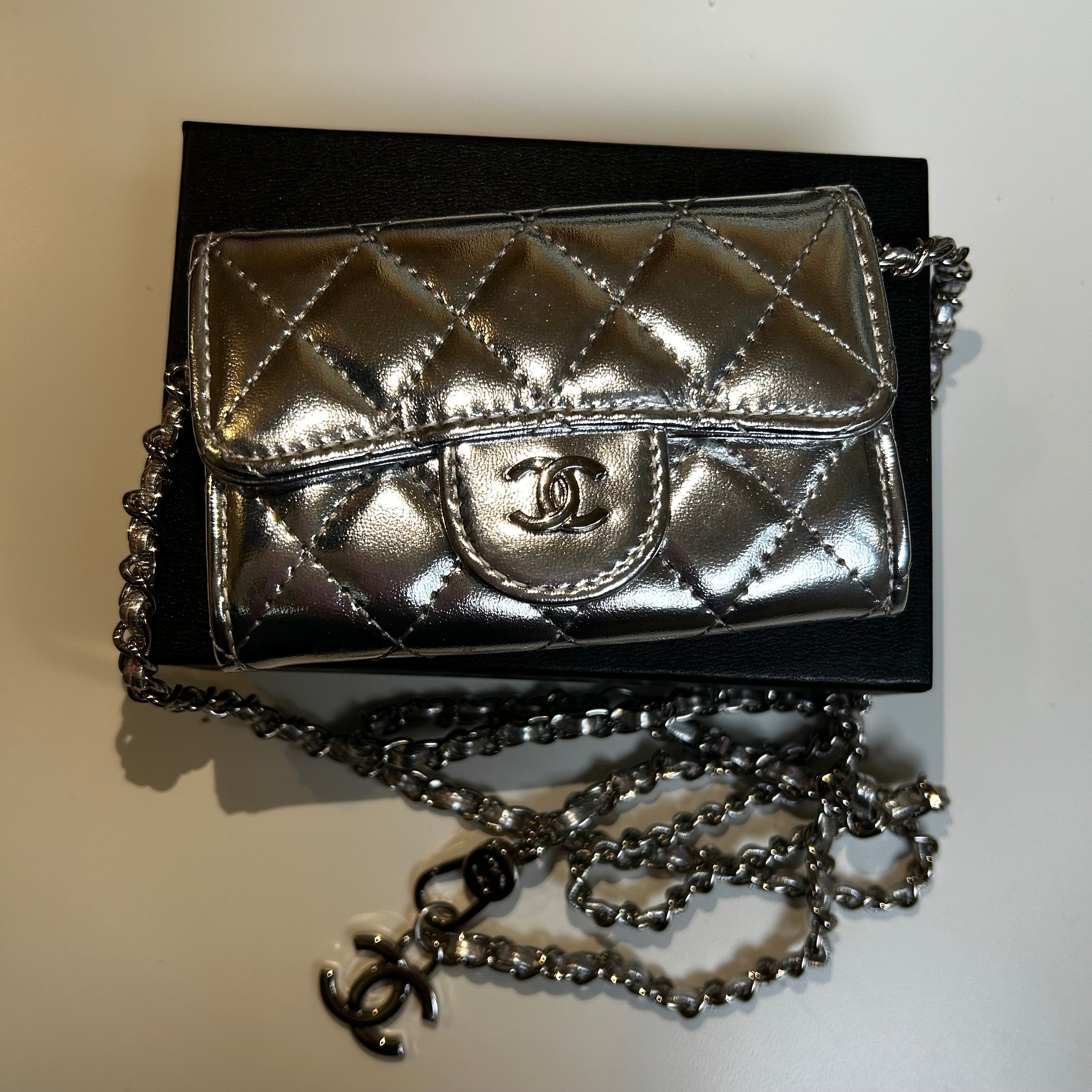 Chacha bag silver