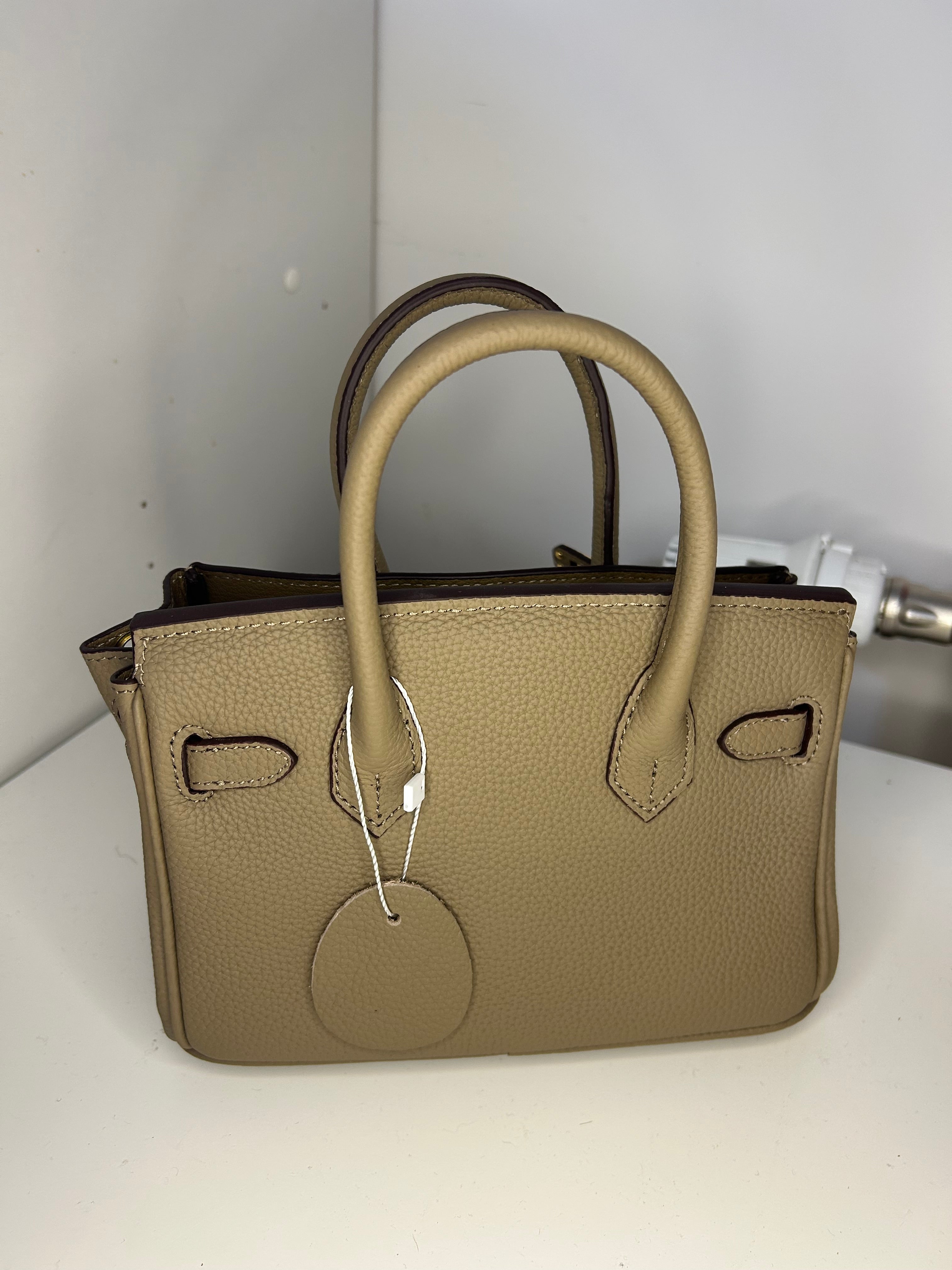 Mimi bag taupe 20 cm