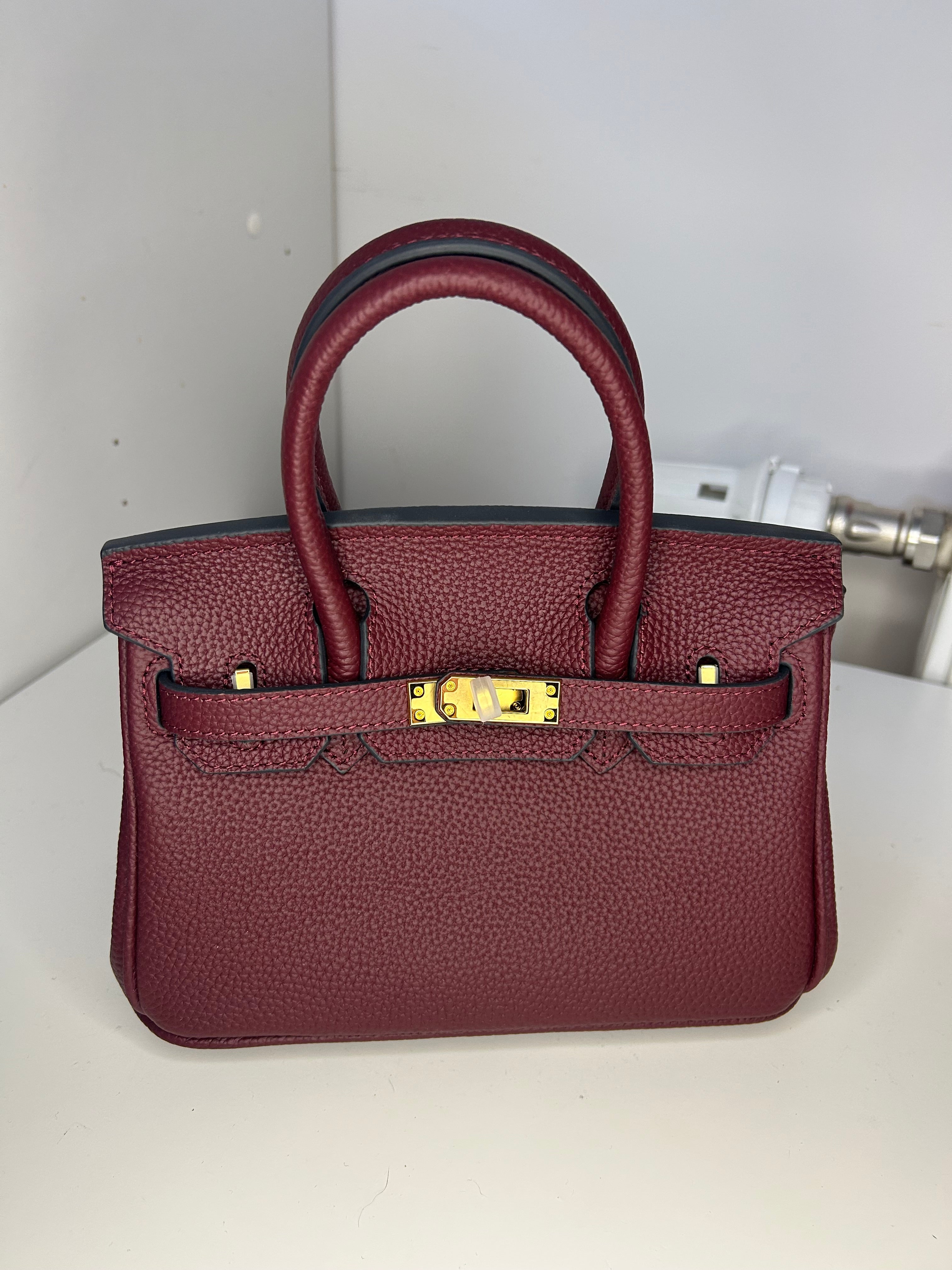 Mimi bag bordeaux 20 cm