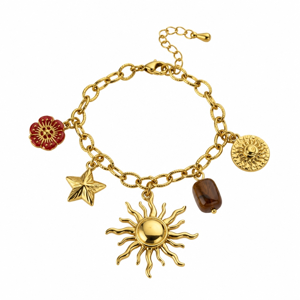 Bracelet Sun Red