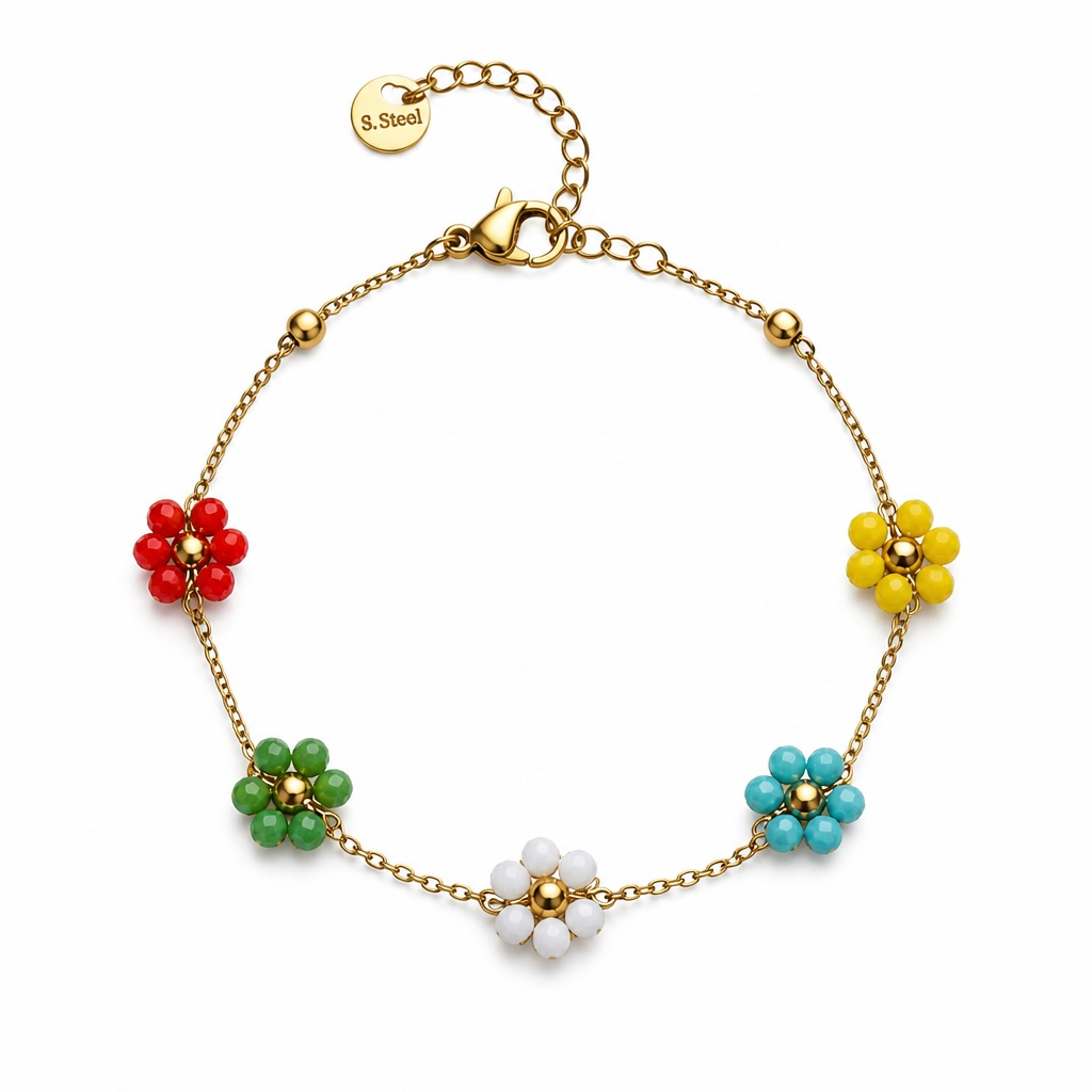 Bracelet Summer Flowers