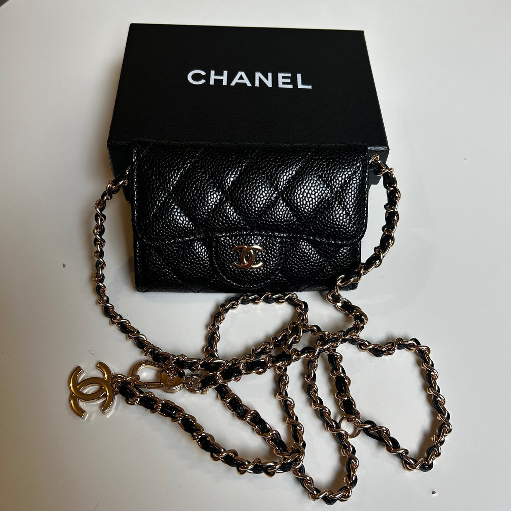 Chacha bag black gold