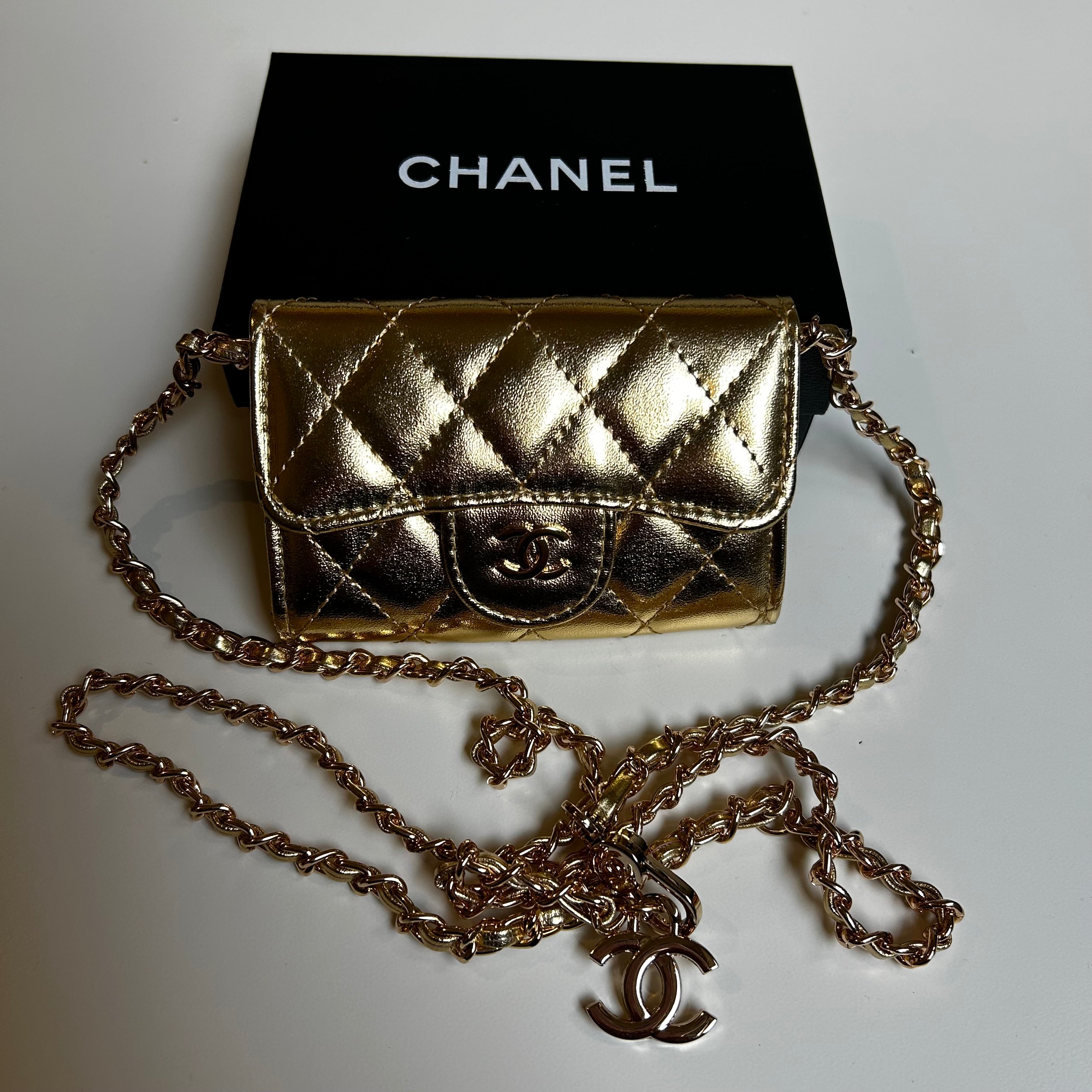 Chacha bag gold