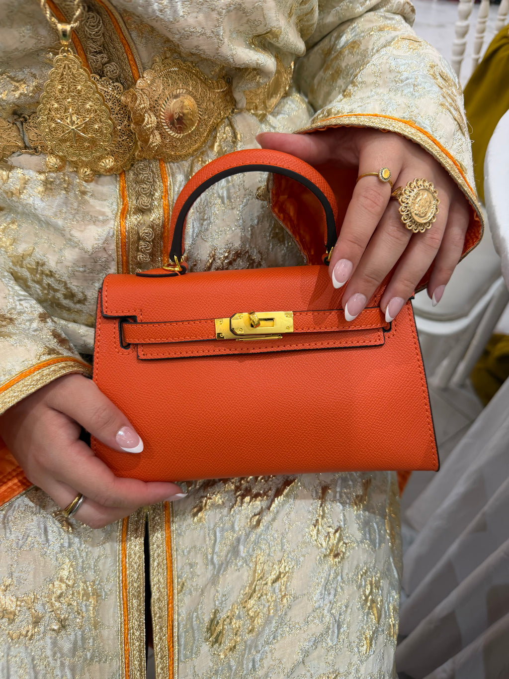 Amhar bag 22 orange