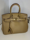 Mimi bag taupe 25 cm